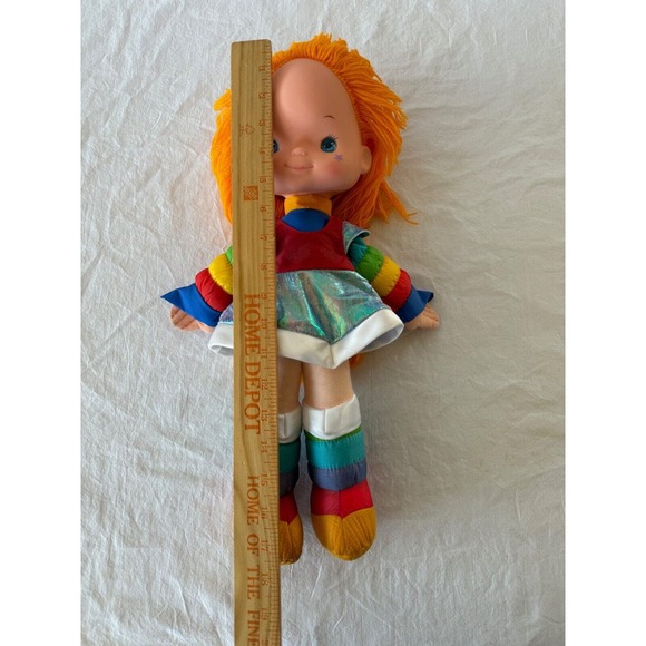 Vintage 1983 Rainbow Brite LARGE 18" Doll Plush Hallmark Mattel Toy - Picture 4 of 14